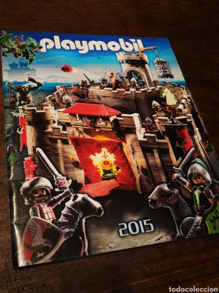 Old Toys: CAT&Aacute;LOGO PLAYMOBIL, GEOBRA 2015.