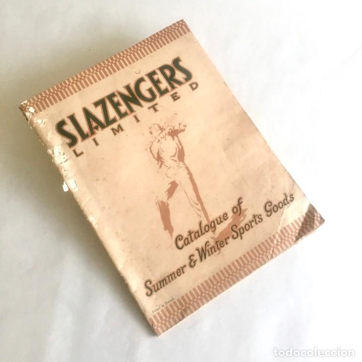 Old Toys: Cat&aacute;logo Slazengers Limited 1933
