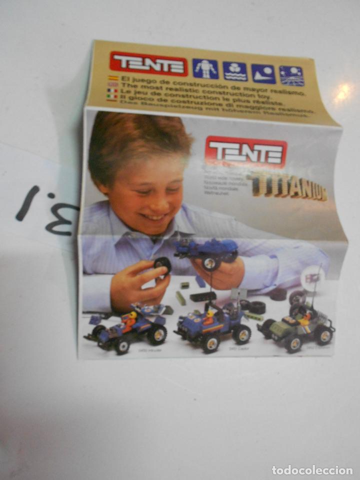 Old Toys: ANTIGUO CATALOGO TENTE