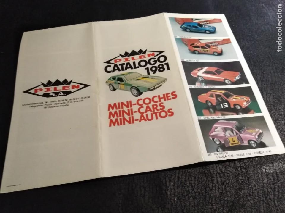 Juguetes antiguos: Catalogo Pilen 81 - Foto 1