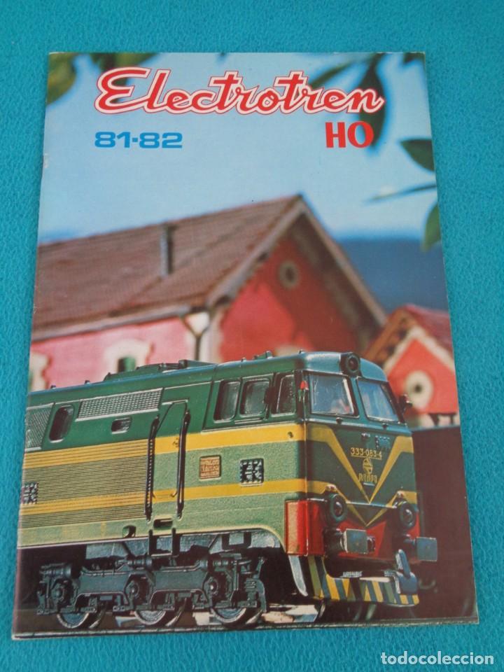 Old Toys: Catalogo revista de Electrotren HO, 81-82
