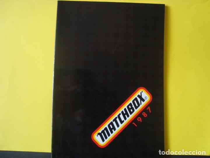 Old Toys: CATALOGO DE TIENDA DE MATCHBOX 1987 TAMA&Ntilde;O GRANDE DIN A4 MUY GORDO.