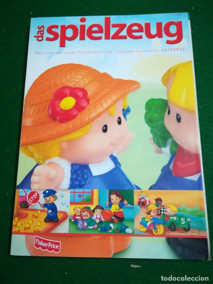 Old Toys: REVISTA JUGUETES DAS SPIELZEUG , 2/2005 , CONTIENE CAT&Aacute;LOGO DE PLAYMOBIL , EN ALEMAN