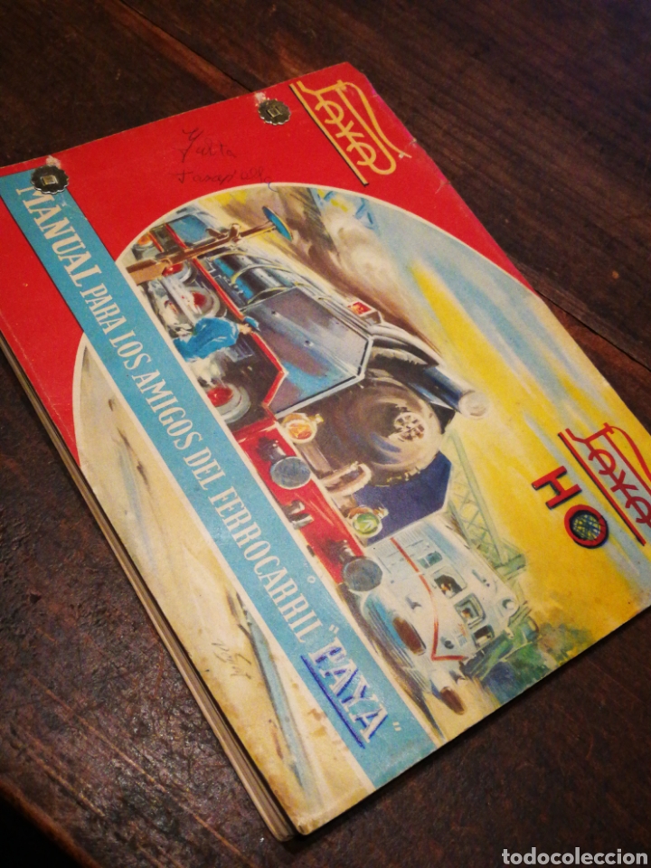 Old Toys: CAT&Aacute;LOGO JUGUETES PAY&Aacute;- FERROCARRILES MEC&Aacute;NICOS, PAYA HERMANOS S.A (IBI, ALICANTE) ESC.HO, 1960.