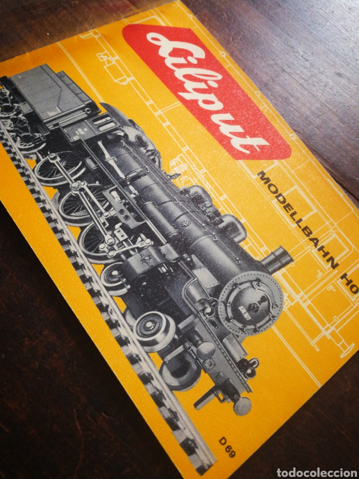 Old Toys: CAT&Aacute;LOGO LILIPUT TRENES EL&Eacute;CTRICOS MINIATURA HO, 1969.