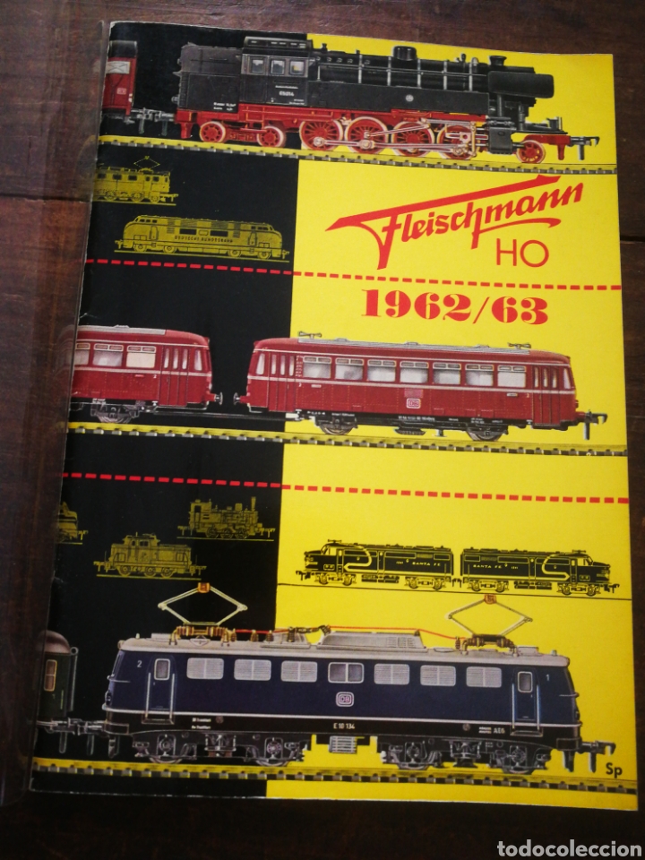 Jouets Anciens: CAT&Aacute;LOGO FLEISCHMANN TRENES FERROCARRILES EL&Eacute;CTRICOS MINIATURA Y ACCESORIOS HO, 1958-59.