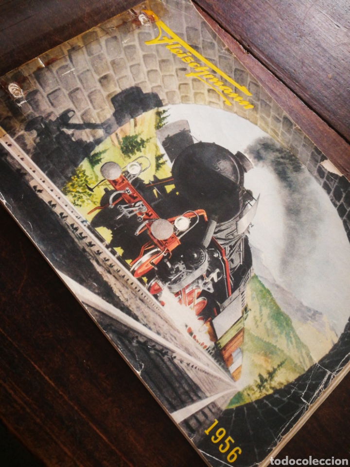 Old Toys: CAT&Aacute;LOGO FLEISCHMANN TRENES FERROCARRILES EL&Eacute;CTRICOS MINIATURA Y ACCESORIOS HO, 1956.