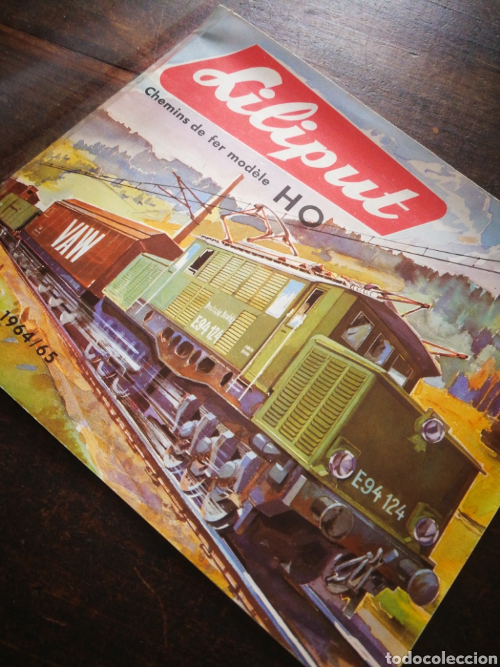 Old Toys: CAT&Aacute;LOGO LILIPUT TRENES FERROCARRILES EL&Eacute;CTRICOS MINIATURA Y ACCESORIOS HO, 1964-65.