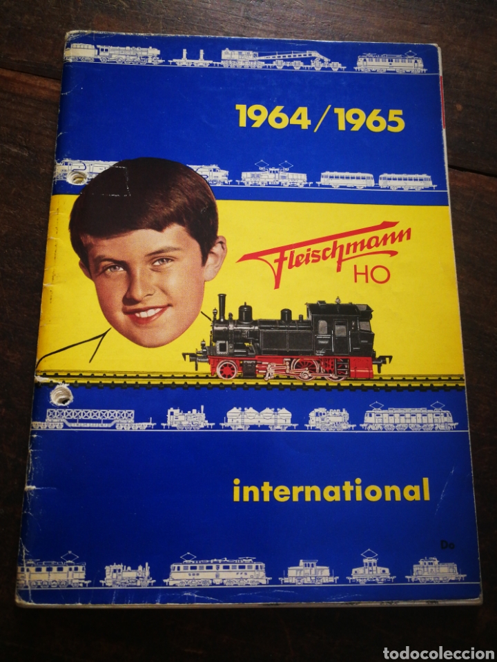 Old Toys: CAT&Aacute;LOGO FLEISCHMANN TRENES FERROCARRILES EL&Eacute;CTRICOS MINIATURA Y ACCESORIOS HO, 1964-65.