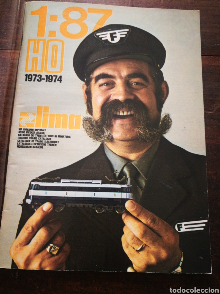 Old Toys: CAT&Aacute;LOGO LIMA TRENES FERROCARRILES EL&Eacute;CTRICOS MINIATURA Y ACCESORIOS HO, 1973-74.