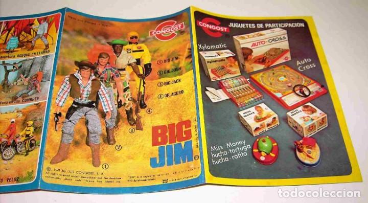 Giocattoli antichi: Cat&aacute;logo de Big Jim de Congost de 1976.