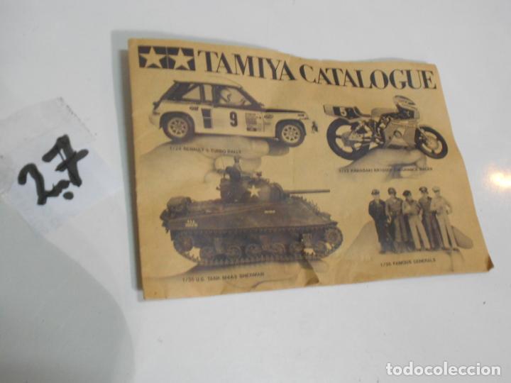 Juguetes antiguos: ANTIGUO CATALOGO TAMIYA - Foto 1