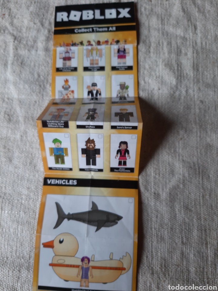 Juguetes antiguos: ROBLOX JUGUETES CAT&Aacute;LOGOS - Foto 1