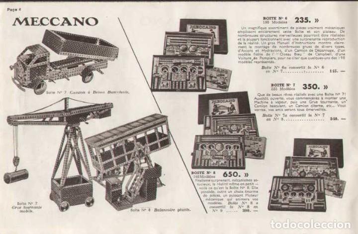MECCANO 1955] Catalogue MECCANO, HORNBY & DNKY TOYS et tarf clentèle1955