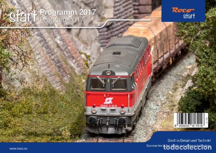 Juguetes antiguos: cat&agrave;logo ROCO 2017 FLEISCHMANN Start Programm - en alem&agrave;n - Foto 1