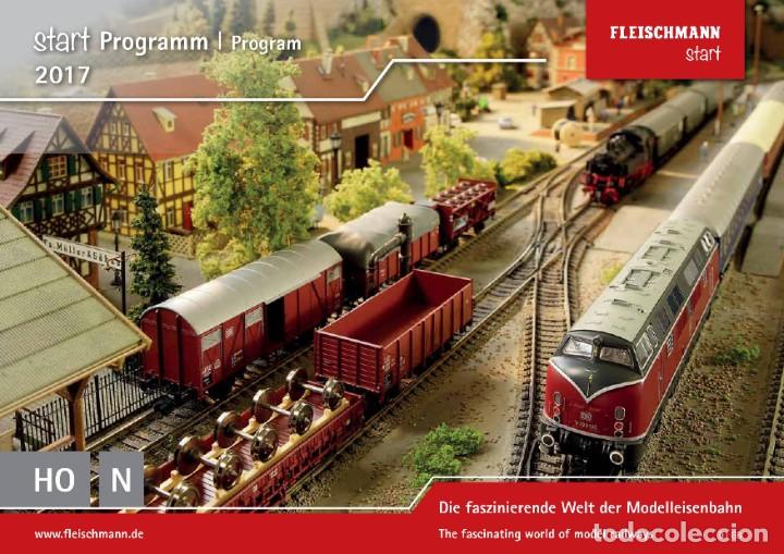 Juguetes antiguos: cat&agrave;logo ROCO 2017 FLEISCHMANN Start Programm - en alem&agrave;n - Foto 2