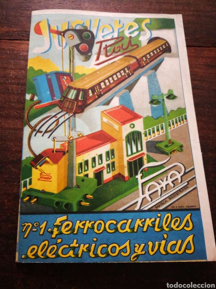 Old Toys: CAT&Aacute;LOGO JUGUETES ROVI (PAY&Aacute;)- N&deg;1,FERROCARRILES EL&Eacute;CTRICOS Y V&Iacute;AS.