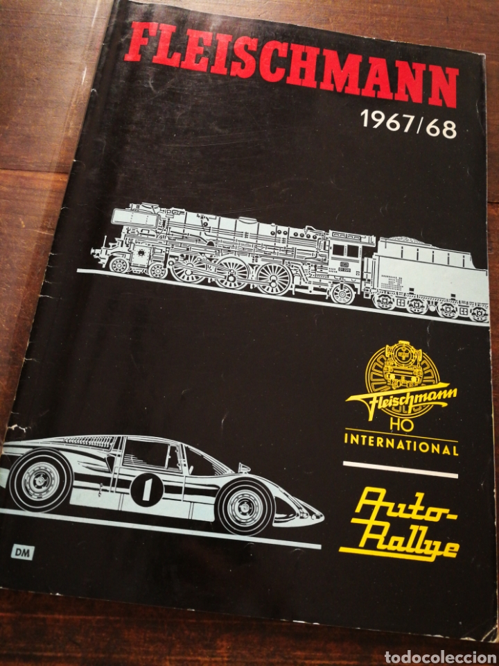 Old Toys: CAT&Aacute;LOGO FLEISCHMANN- FERROCARRILES TRENES MINIATURA EL&Eacute;CTRICOS HO+ AUTO RALLYE, 1967-68.