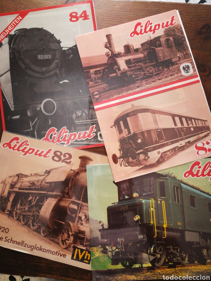 Jouets Anciens: LOTE CAT&Aacute;LOGO LILIPUT (TRENES FERROCARRILES EL&Eacute;CTRICOS, HO) NOVEDADES 1981-82-83-84.