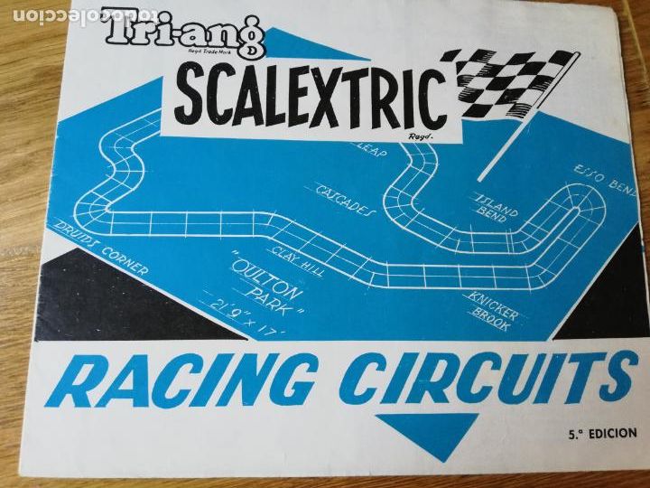 Old Toys: Racing circuits de Scalextric 5&ordf; edici&oacute;n 1968