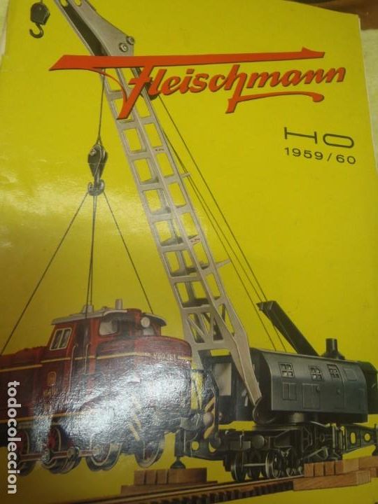 Old Toys: CATALOGO FLEISCHMANN - 1959/60