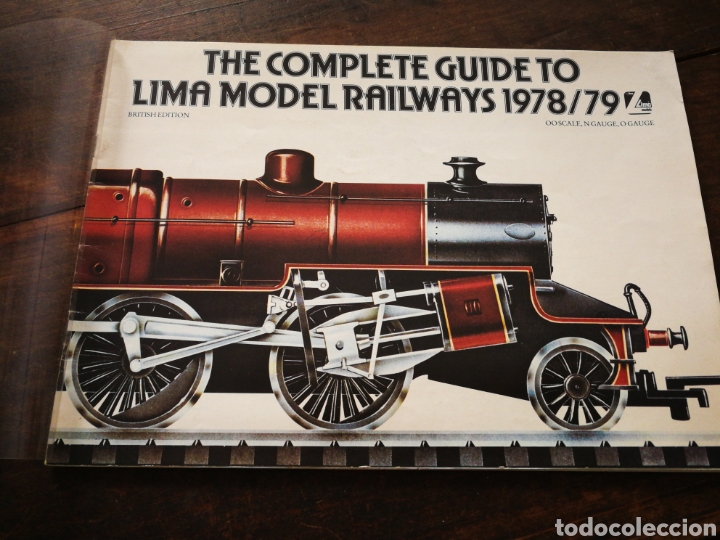 Juguetes antiguos: CAT&Aacute;LOGO GU&Iacute;A LIMA (BRITISH EDITION)- FERROCARRILES TRENES MINIATURA EL&Eacute;CTRICOS HO, N. 1978-79.