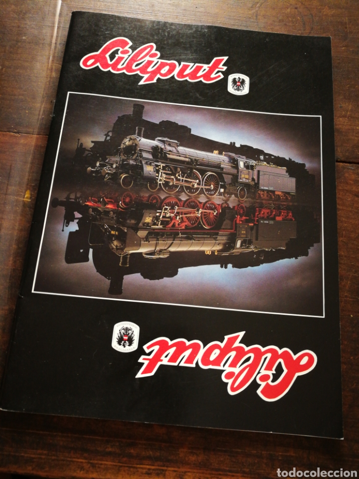 Jouets Anciens: CAT&Aacute;LOGO DE TRENES MINIATURA HO LILIPUT, 1984.