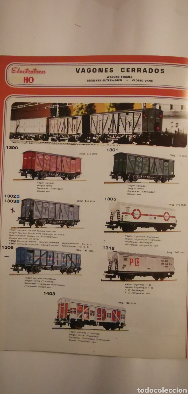 Juguetes antiguos: Catalogo electrotren 1981/82 - Foto 2