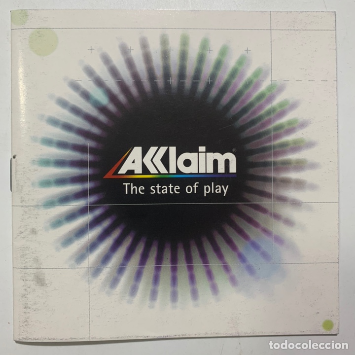 Juguetes antiguos: Cat&aacute;logo de juegos 1999 acclaim videojuegos