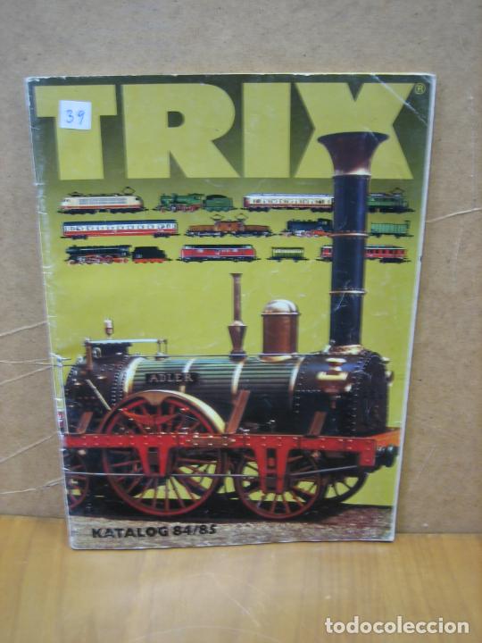 Juguetes antiguos: Revista TRIX o Catalogo de trenes a escala