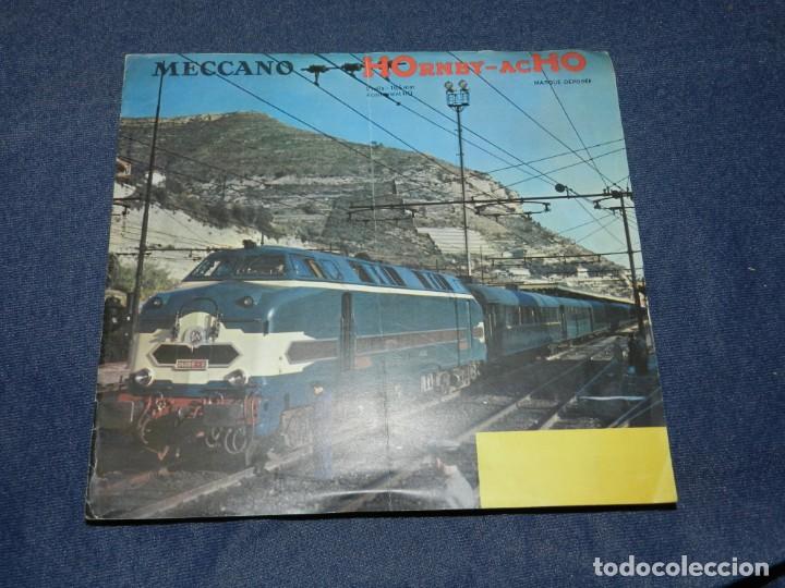 Giocattoli antichi: (M31) CATALOGO TRENES MECCANO HORNBY ACHO, ILUSTRADO, 23X21CM, SE&Ntilde;ALES DE USO