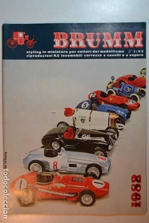Juguetes antiguos: RARO 1982 BRUMM 1:43 MODELOS - Foto 1