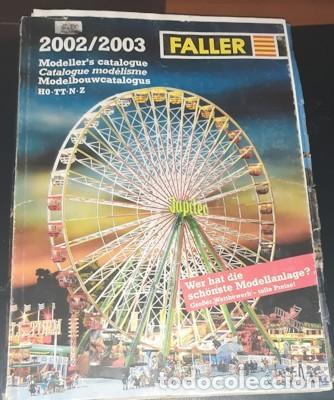 Juguetes antiguos: CAT&Aacute;LOGO Y LISTA DE PRECIOS FALLER 2002-2003 - Foto 1