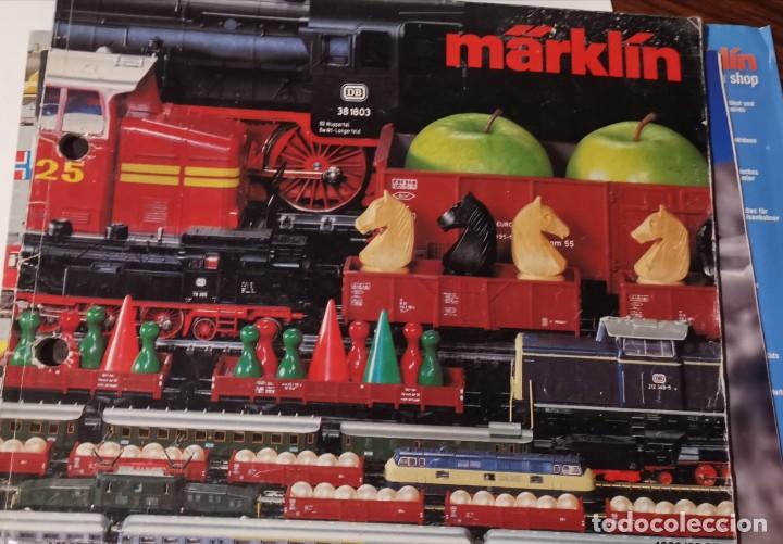 Juguetes antiguos: Cat&aacute;logos m&auml;rklin, varios - Foto 2