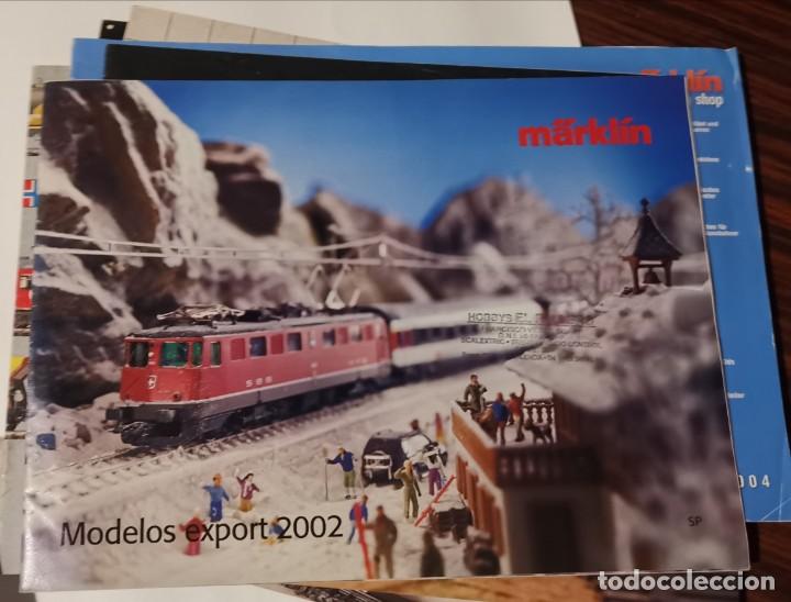 Juguetes antiguos: Cat&aacute;logos m&auml;rklin, varios - Foto 3