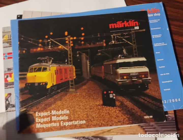 Juguetes antiguos: Cat&aacute;logos m&auml;rklin, varios - Foto 4