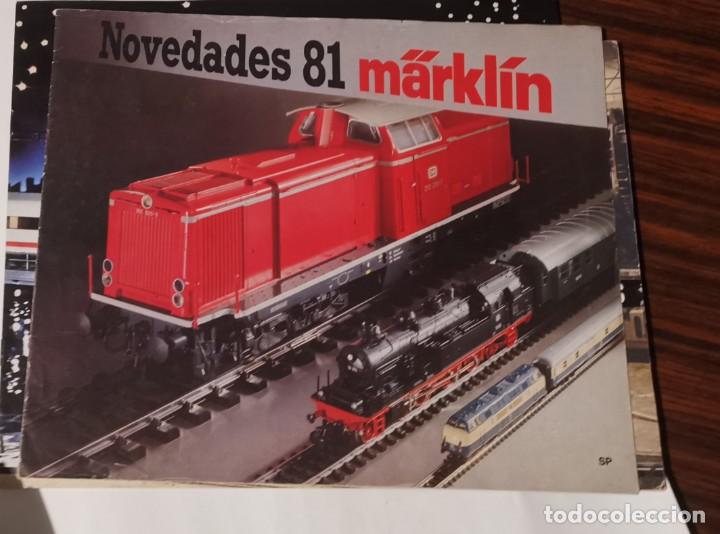 Juguetes antiguos: Cat&aacute;logos m&auml;rklin, varios - Foto 10