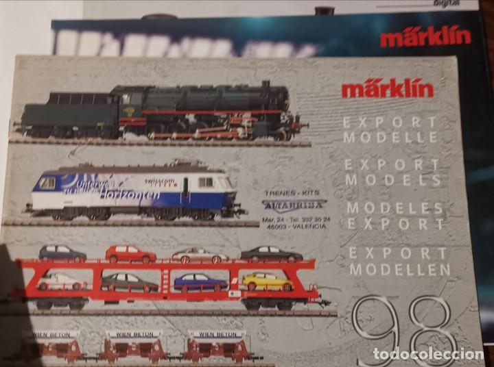 Juguetes antiguos: Cat&aacute;logos m&auml;rklin, varios - Foto 17