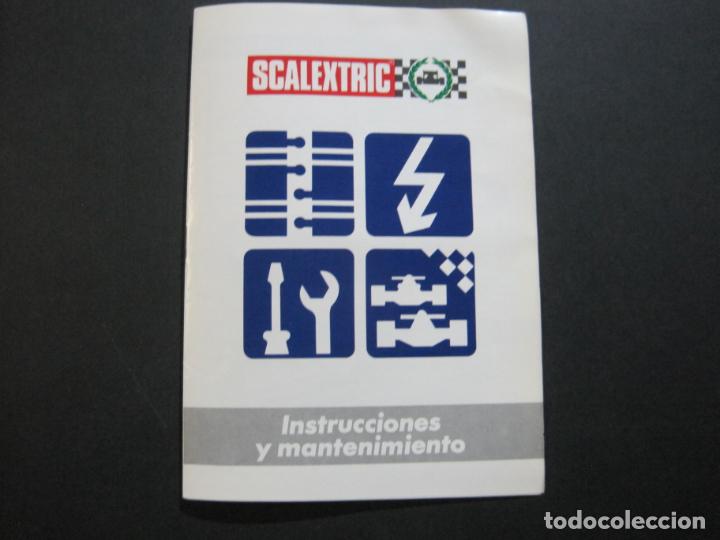 Juguetes antiguos: SCALEXTRIC-INSTRUCCIONES Y MANTENIMIENTO-VER FOTOS-(K-1708)