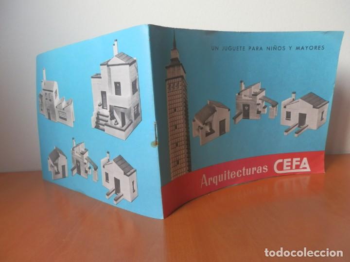 Juguetes antiguos: LIBRO DE INSTRUCCIONES ARQUITECTURAS CEFA. - Foto 3