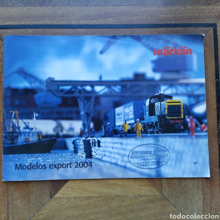 Juguetes antiguos: Cat&aacute;logo Marklin modelos export 2004 - Foto 1