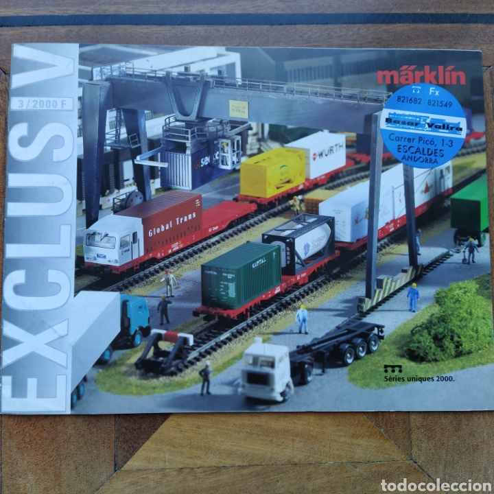Juguetes antiguos: Catalogo Marklin Exclusiv 3/2000 en Franc&eacute;s