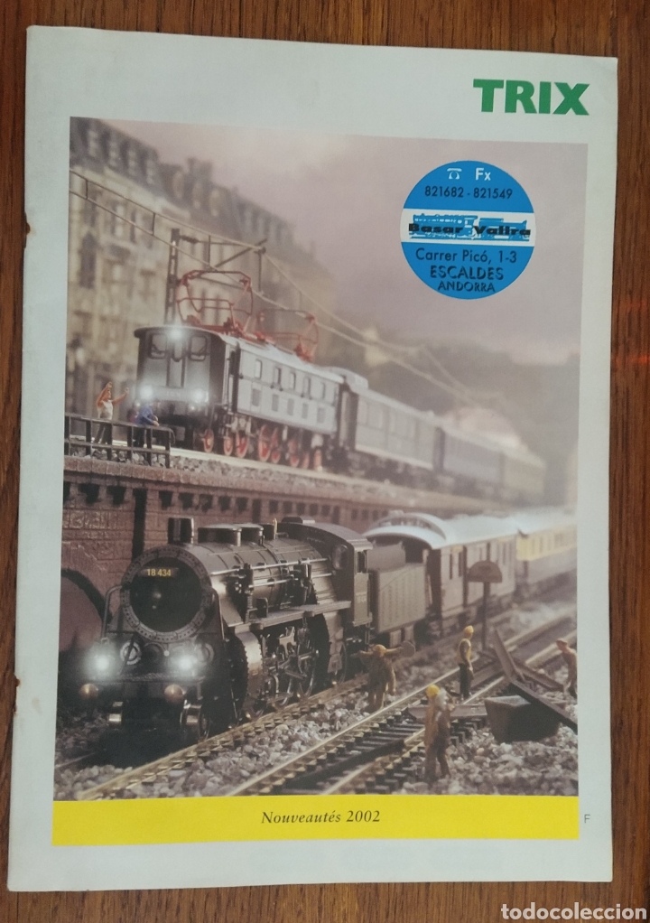 Jouets Anciens: Cat&aacute;logo Trix novedades 2002 en franc&eacute;s