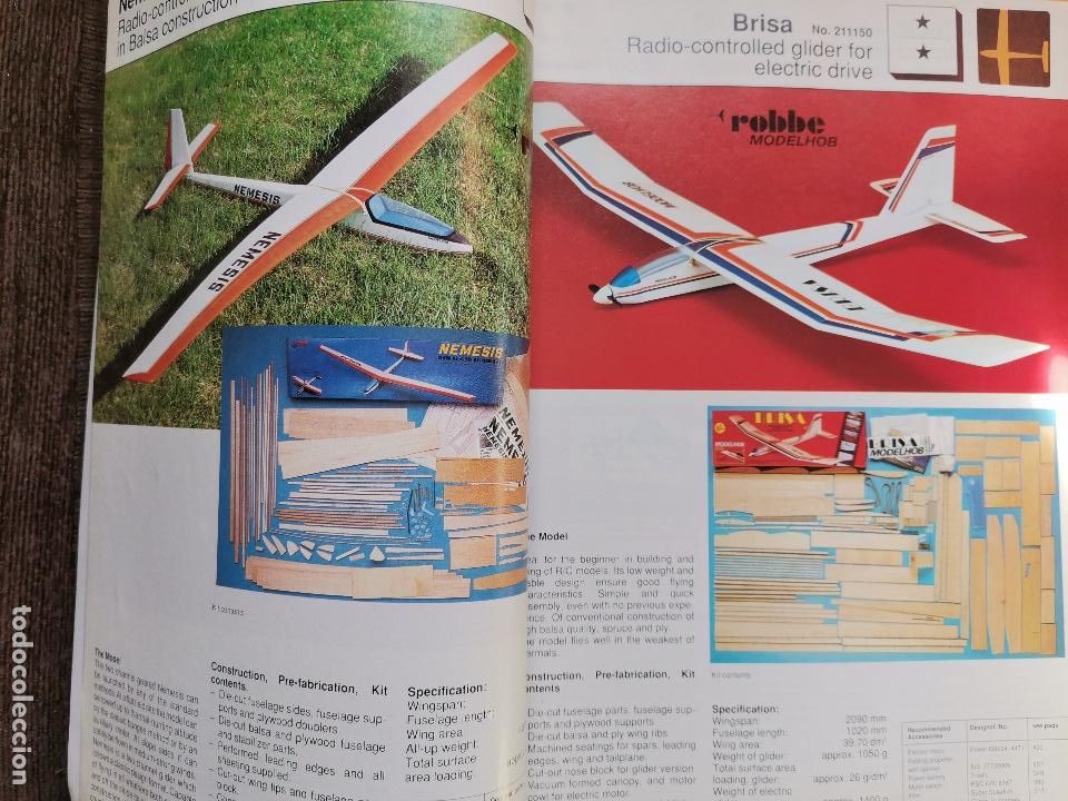 Juguetes antiguos: 1992 CAT&Aacute;LOGO ROBBE MODELISMO - Foto 3