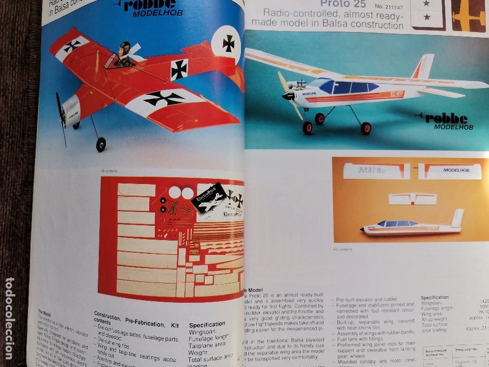 Juguetes antiguos: 1992 CAT&Aacute;LOGO ROBBE MODELISMO - Foto 4
