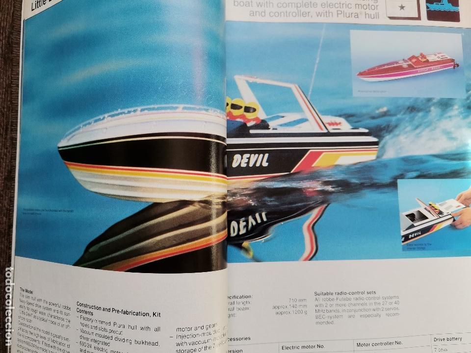 Juguetes antiguos: 1992 CAT&Aacute;LOGO ROBBE MODELISMO - Foto 8