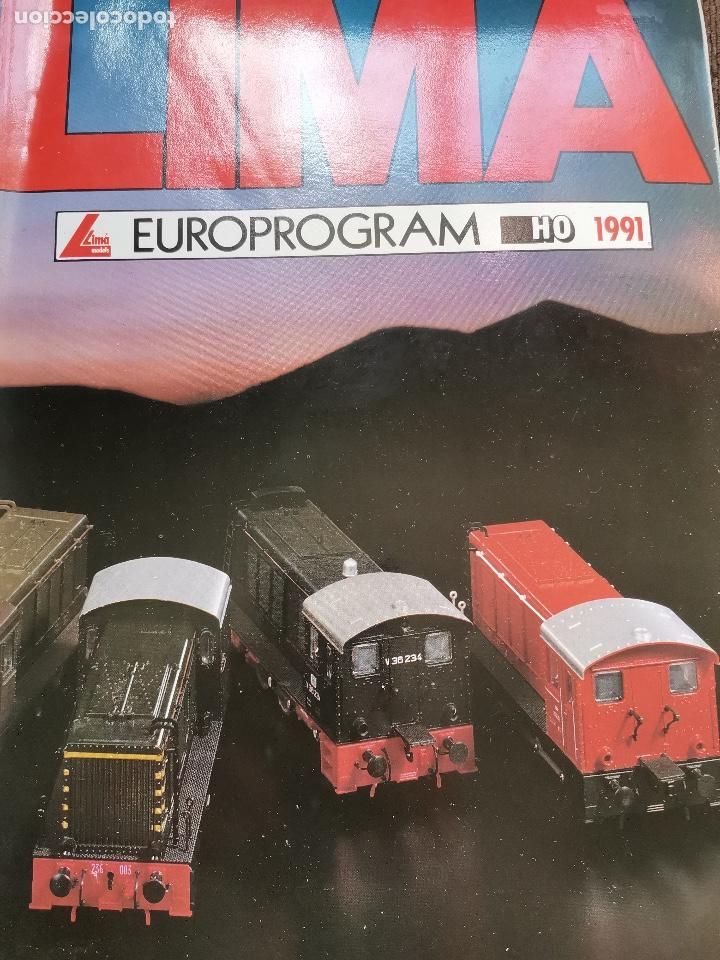 Juguetes antiguos: CATALOGO LIMA HO EUROPROGRAM 1991 - Foto 1