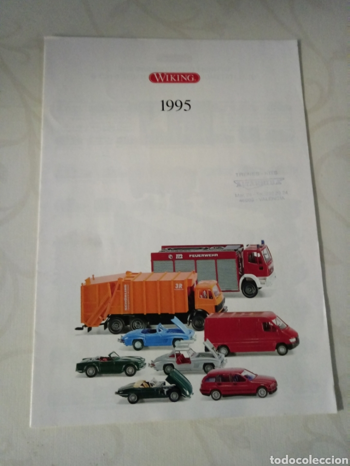 Juguetes antiguos: CAT&Aacute;LOGO WIKING 1995 - Foto 1