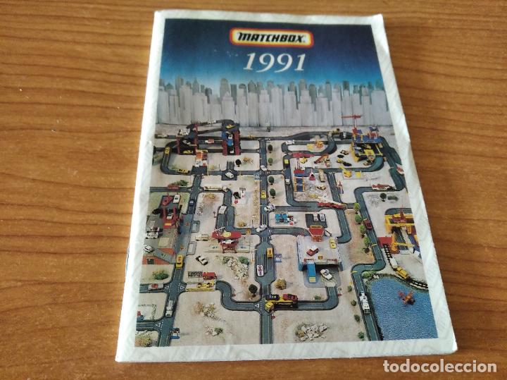 Juguetes antiguos: CATALOGO GENERAL DE COCHES DE MATCHBOX DE 1991 INCLUYE DINKY COLLECTION