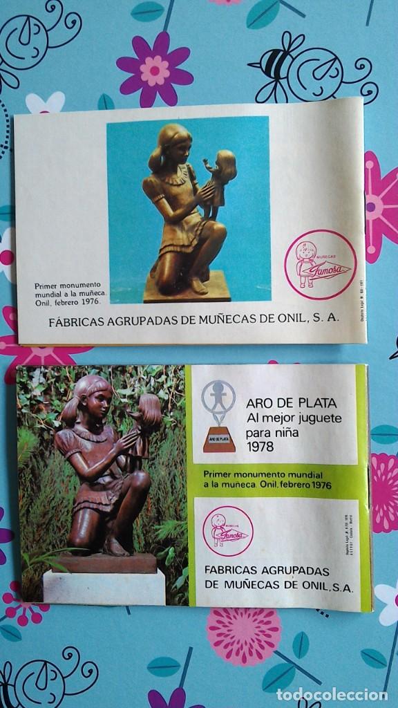 Juguetes antiguos: 2 CATÁLOGOS DE LA MUÑECA LESLY DE FAMOSA - SIN USO (1977 y 1978) CON ALGÚN DEFECTO. VER FOTOS - Foto 3 - 277150713